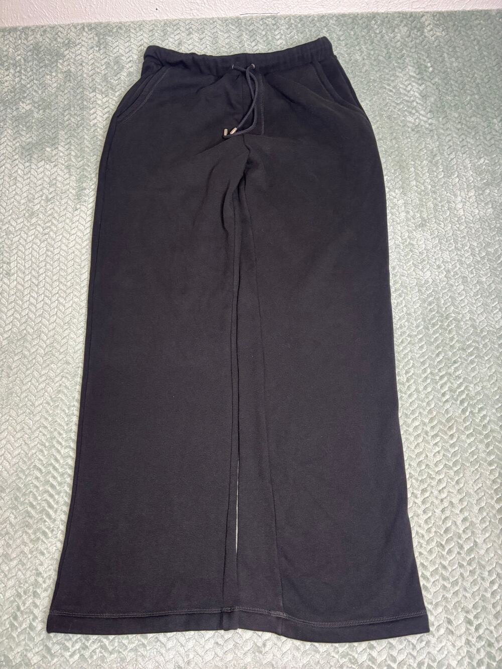 UGG Black Wide Leg Sweatpants — Medium